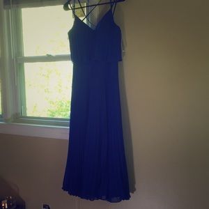 Royal Blue Bridesmaid Dress